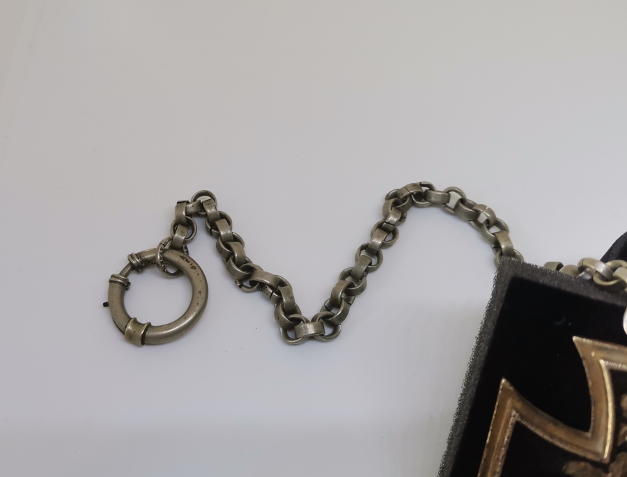 1. DÜNYA SAVAŞI DÖNEMİ 1. DERECE GÜMÜŞ OSMANLI SUBAYLARINA VERİLMİŞ ALMAN DEMİR HAÇ MADALYASI