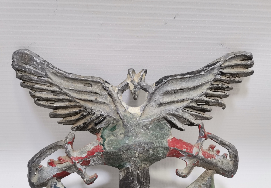 ÇOK NADİR CUMHURİYETBAŞLARI HARP AKADEMİSİ BÜYÜK BOY METAL APLİĞİ