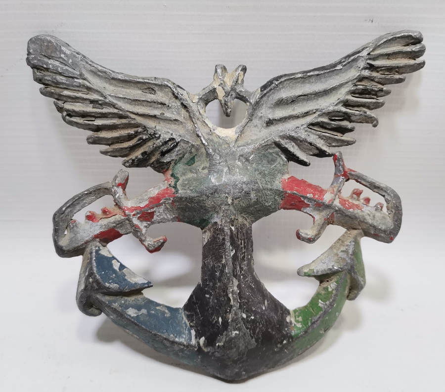 ÇOK NADİR CUMHURİYETBAŞLARI HARP AKADEMİSİ BÜYÜK BOY METAL APLİĞİ