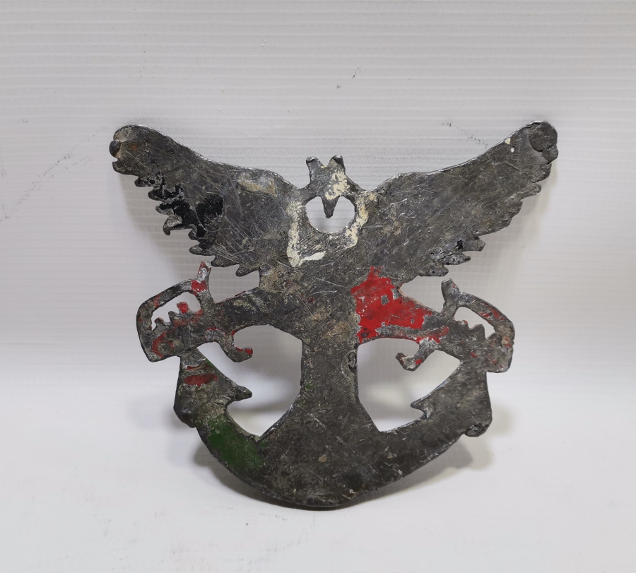 ÇOK NADİR CUMHURİYETBAŞLARI HARP AKADEMİSİ BÜYÜK BOY METAL APLİĞİ