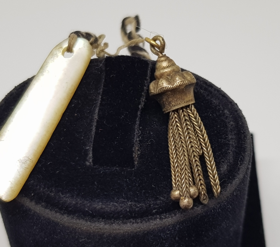 OSMANLI DÖNEMİ 2 ADET TAKI VE KÖSTEK PARÇASI