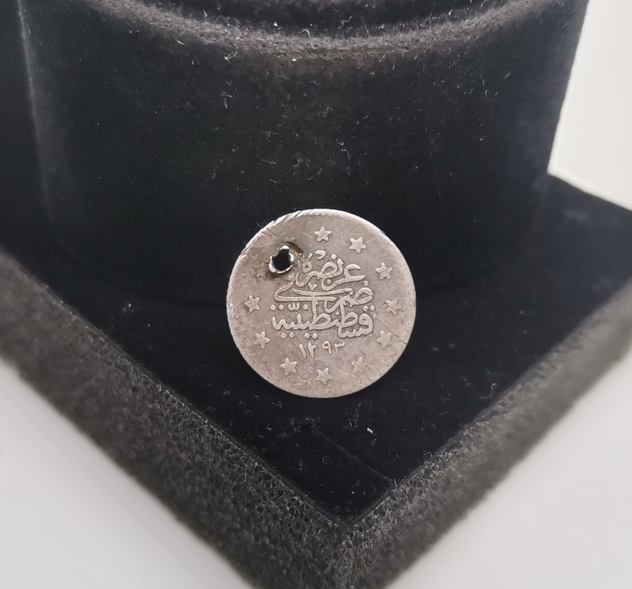 SULTAN MEHMED REŞAD DÖNEMİ GÜMÜŞ 1 KURUŞ MECİDİYE PARA