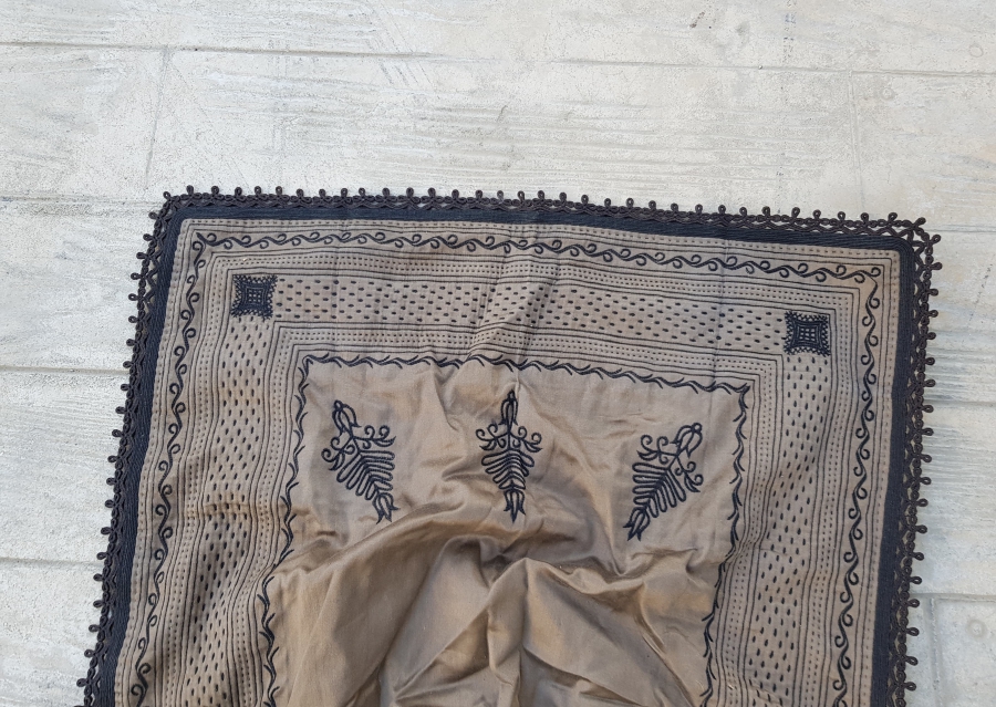 OSMANLI DÖNEMİ EL DOKUMA NADİR ŞEYH CÜBBESİ