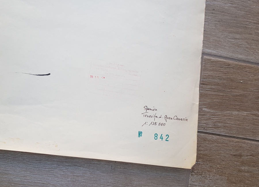 BÜYÜK BOY KANARYA ADALARI HARİTA