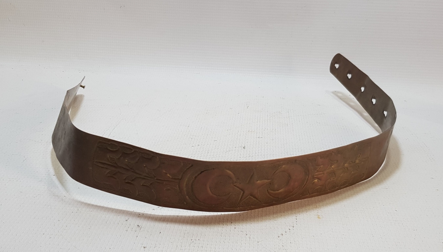 ÜZERİ AY YILDIZLI ANTİKA GELİN KEMERİ