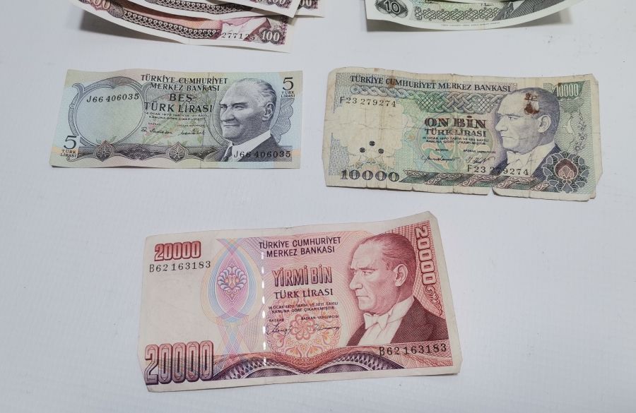 ANTİKA KAĞIT PARA LOTU