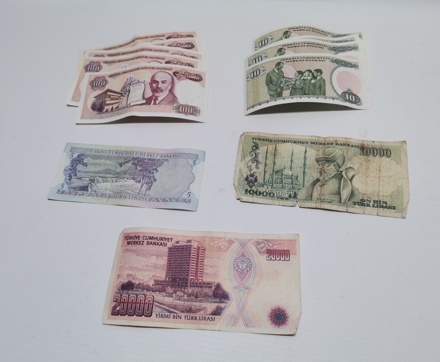 ANTİKA KAĞIT PARA LOTU