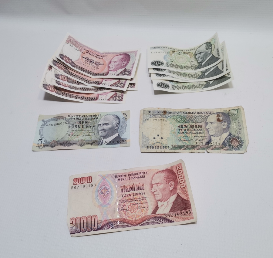 ANTİKA KAĞIT PARA LOTU