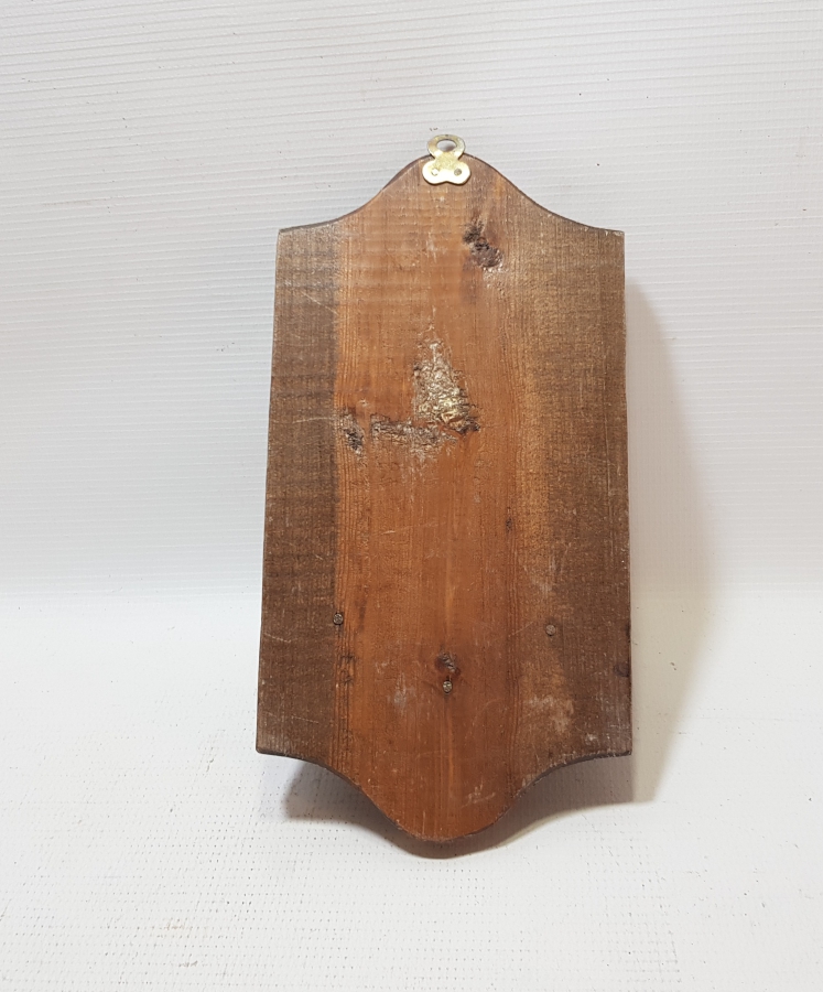 EL OYMA İŞÇİLİKLİ ANTİKA AHŞAP LAMBALIK - KAVUKLUK