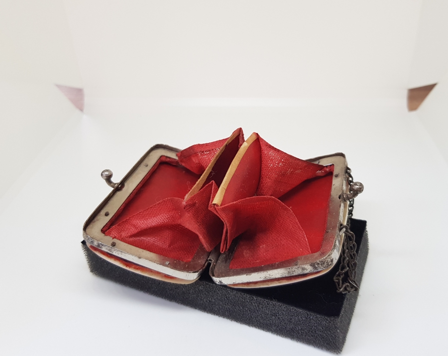 OSMANLI DÖNEMİ SEDEF İŞÇİLİKLİ LEVANTEN İŞİ NADİR BOZUK PARA CÜZDANI