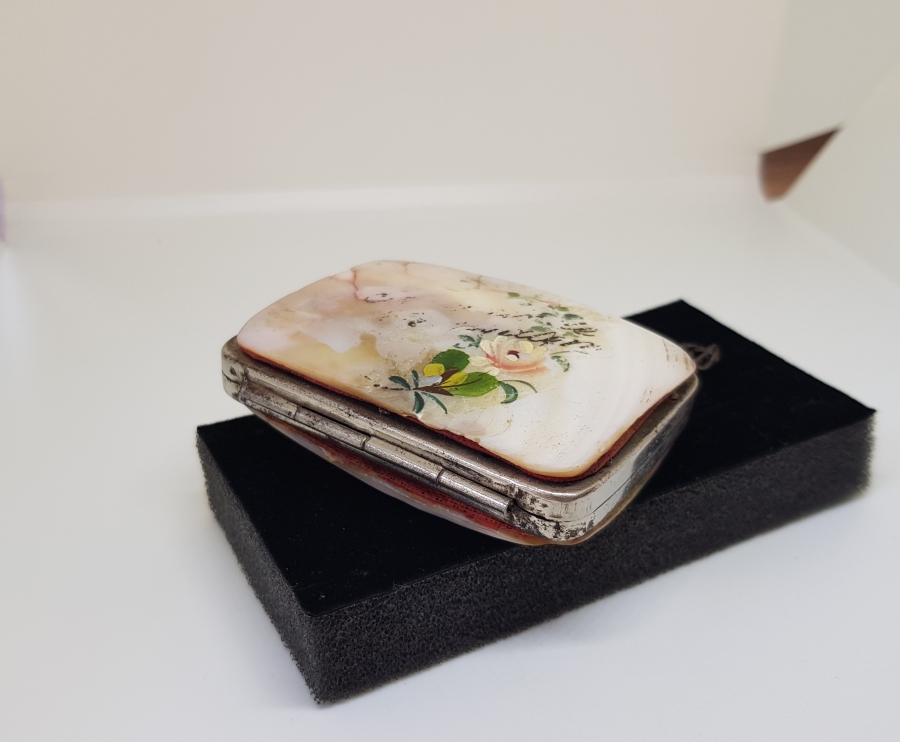 OSMANLI DÖNEMİ SEDEF İŞÇİLİKLİ LEVANTEN İŞİ NADİR BOZUK PARA CÜZDANI