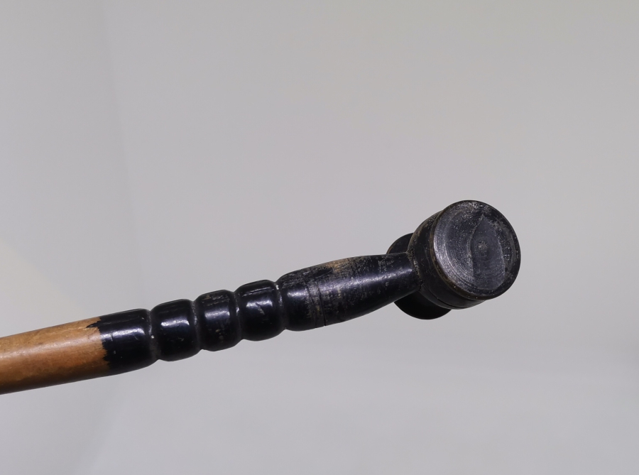 OSMANLI DÖNEMİ PİPO FORMLU AHŞAP SİGARA AĞIZLIĞI