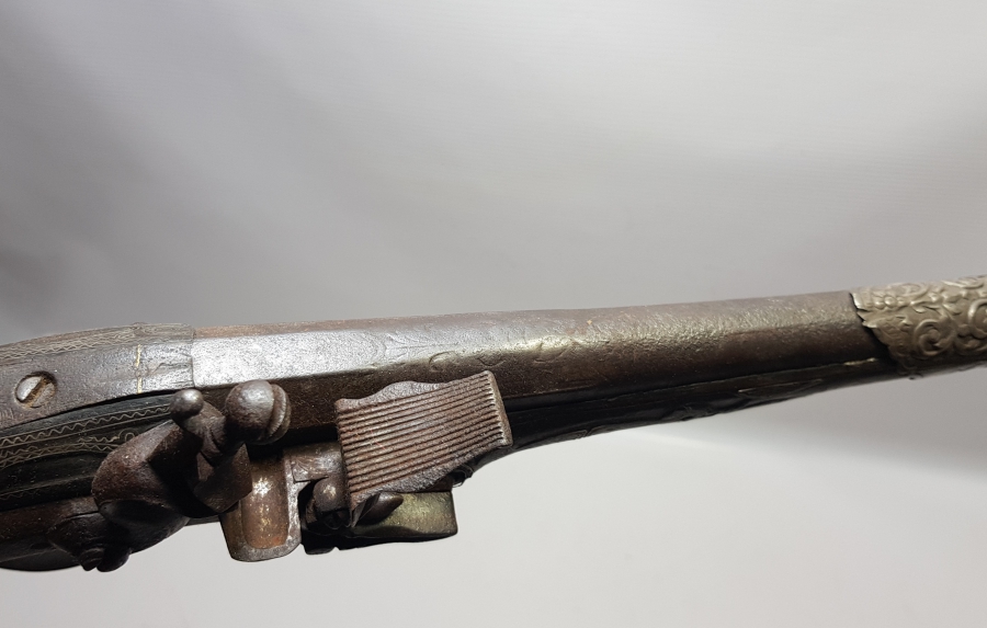 GÜMÜŞ ÇAKMA İŞÇİLİKLİ VE GÜMÜŞ APLİKLİ OSMANLI DÖNEMİ AFYON YAPIMI PİŞTOV