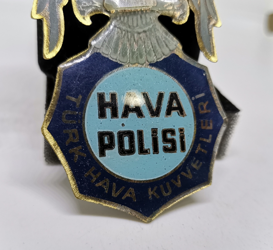 ANTİKA NADİR HAVA POLİSİ ROZETİ