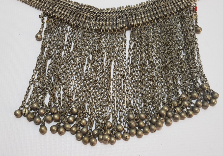 OSMANLI DÖNEMİ TÜRKMEN İŞİ BÜYÜK BOY GERDANLIK - GIDIKLIK