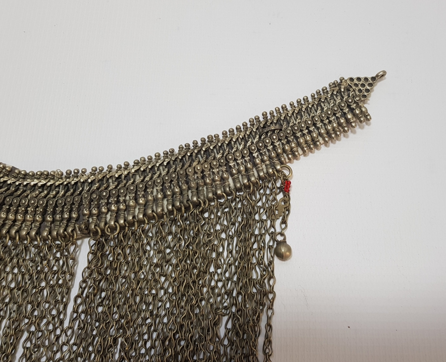 OSMANLI DÖNEMİ TÜRKMEN İŞİ BÜYÜK BOY GERDANLIK - GIDIKLIK