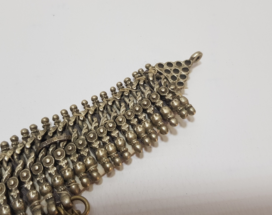 OSMANLI DÖNEMİ TÜRKMEN İŞİ BÜYÜK BOY GERDANLIK - GIDIKLIK