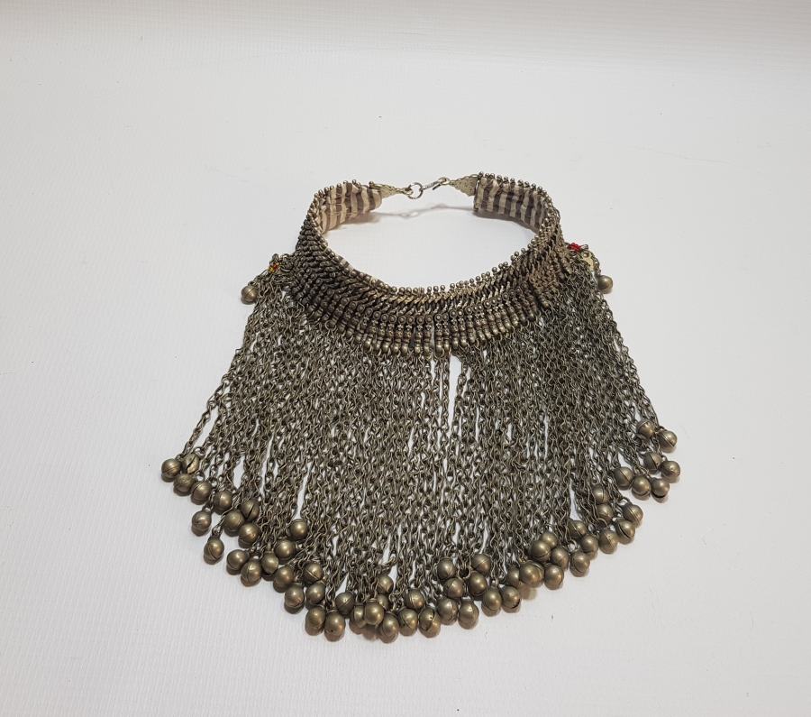 OSMANLI DÖNEMİ TÜRKMEN İŞİ BÜYÜK BOY GERDANLIK - GIDIKLIK