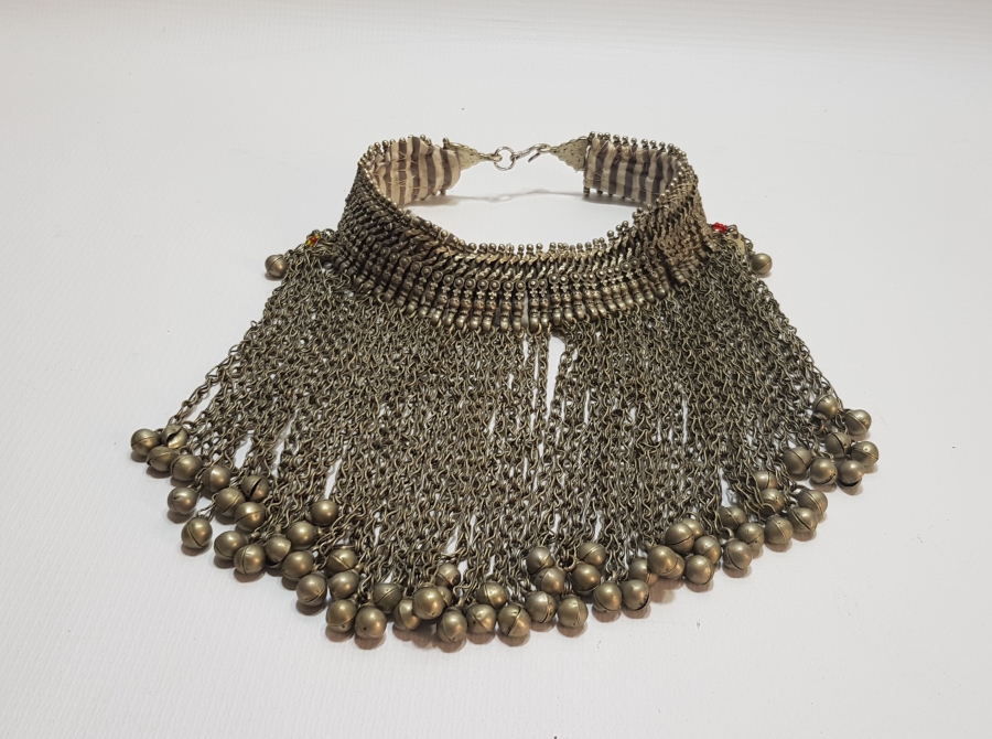 OSMANLI DÖNEMİ TÜRKMEN İŞİ BÜYÜK BOY GERDANLIK - GIDIKLIK