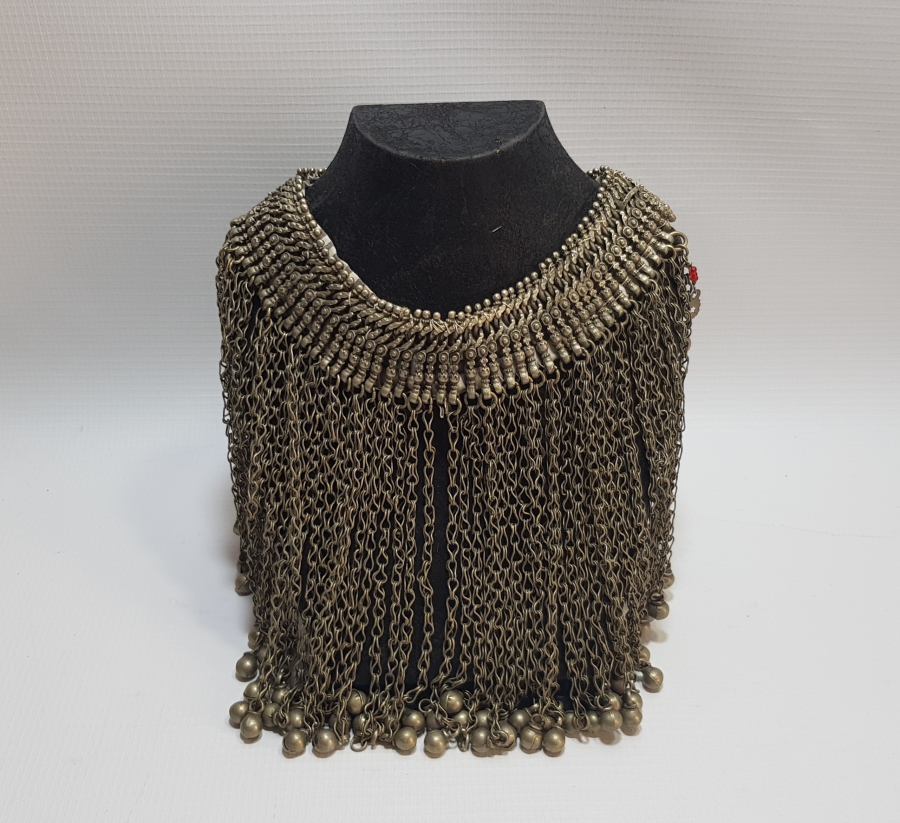 OSMANLI DÖNEMİ TÜRKMEN İŞİ BÜYÜK BOY GERDANLIK - GIDIKLIK