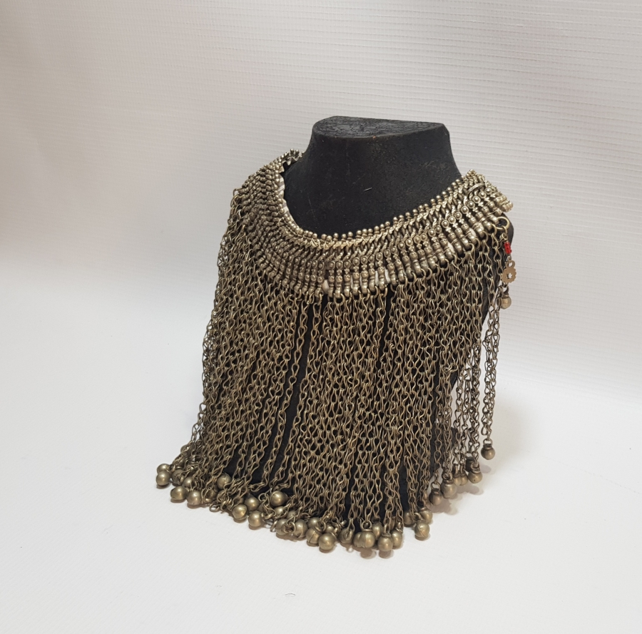 OSMANLI DÖNEMİ TÜRKMEN İŞİ BÜYÜK BOY GERDANLIK - GIDIKLIK