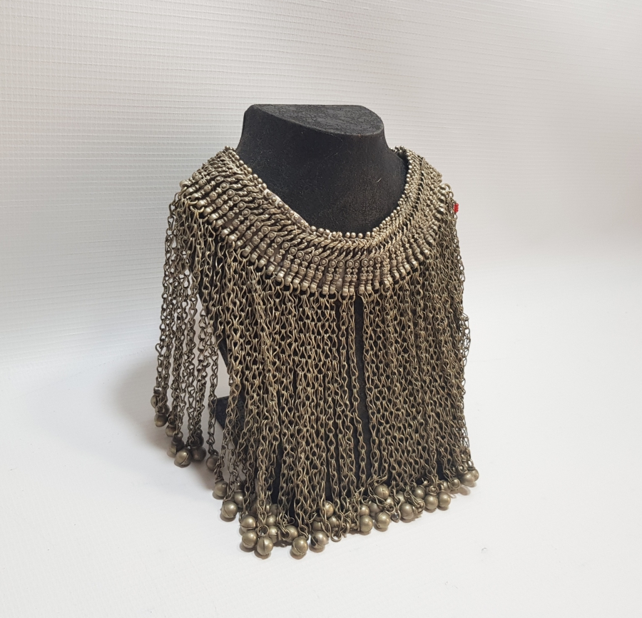 OSMANLI DÖNEMİ TÜRKMEN İŞİ BÜYÜK BOY GERDANLIK - GIDIKLIK