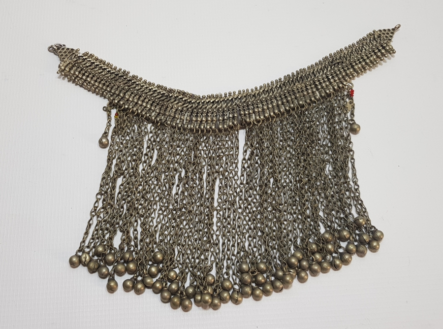 OSMANLI DÖNEMİ TÜRKMEN İŞİ BÜYÜK BOY GERDANLIK - GIDIKLIK