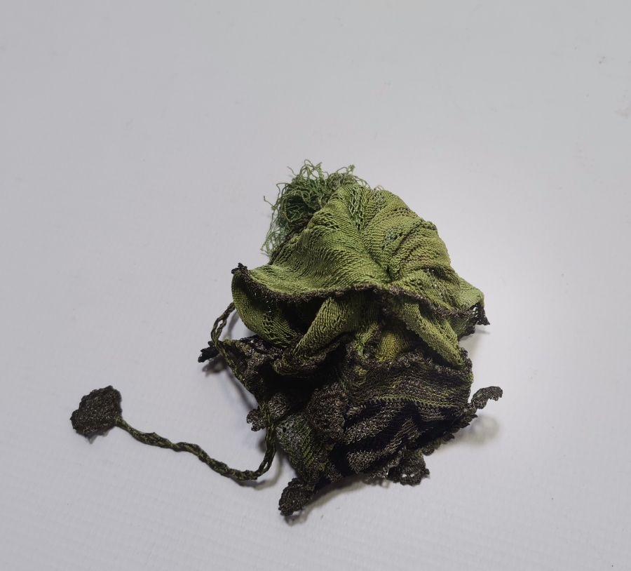 OSMANLI DÖNEMİ NADİR FORMDA GÜMÜŞ SIRMA İŞÇİLİKLİ ALTIN KESESİ