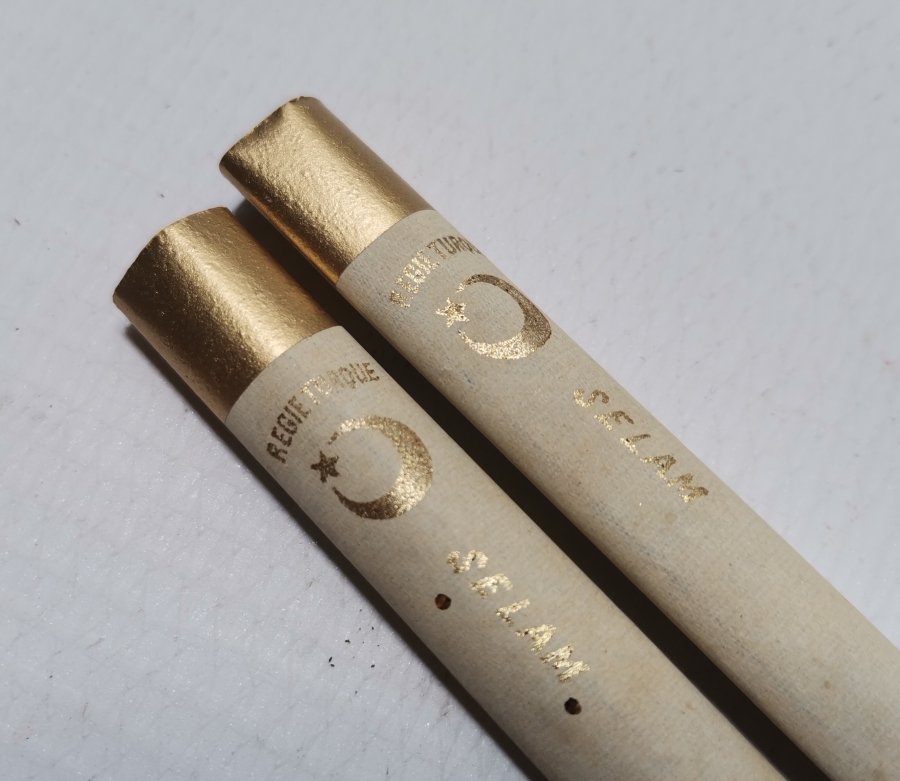 OSMANLI DÖNEMİ İKİ ADET İÇİLMEMİŞ NADİR SİGARA