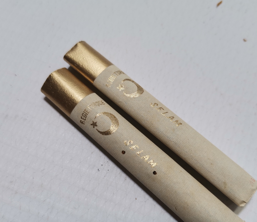 OSMANLI DÖNEMİ İKİ ADET İÇİLMEMİŞ NADİR SİGARA