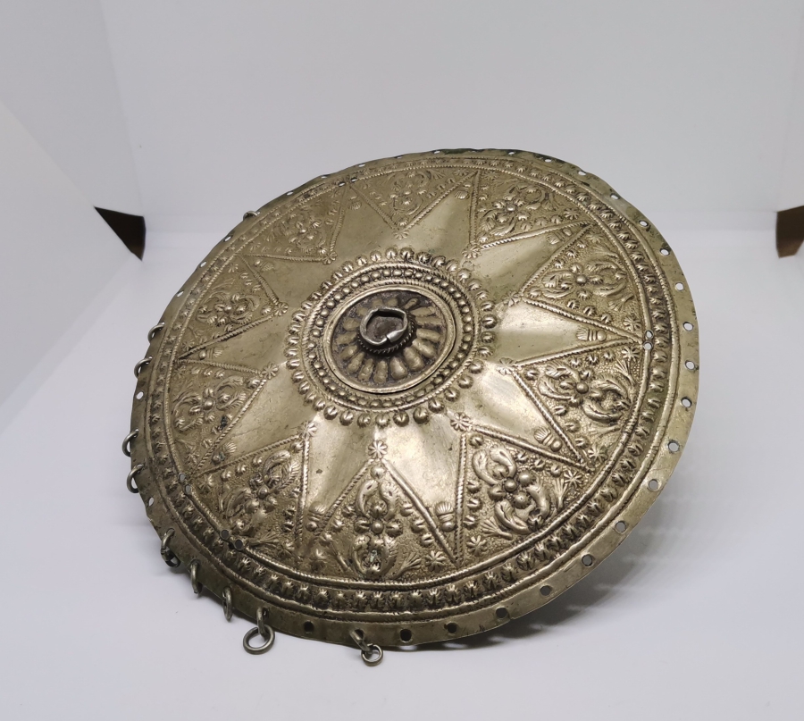 ÜZERİNDE TOPÇU AMBLEMİ BULUNAN OSMANLI DÖNEMİ ÇOK NADİR GELİN TEPELİĞİ - İLK KEZ GÖRÜLÜYOR