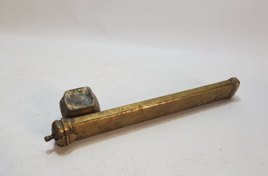 ÜZERİ ÇİFT USTA DAMGALI OSMANLI DÖNEMİ HATTAT DİVİTLİĞİ