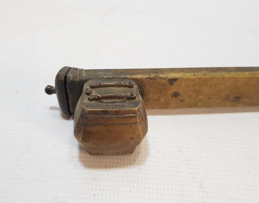 ÜZERİ ÇİFT USTA DAMGALI OSMANLI DÖNEMİ HATTAT DİVİTLİĞİ