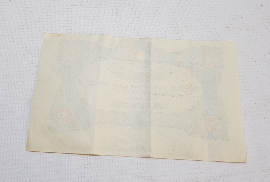 CUMHURİYET BAŞLARI YÜKSEK KONDİSYONDA NADİR HİLAL-İ AHMER YARDIM MAKBUZU