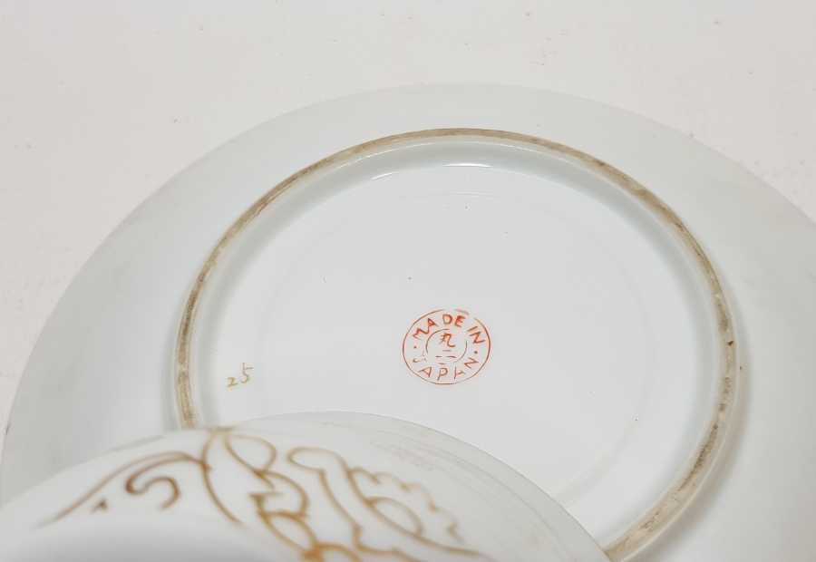 1947 YILI ÇOK NADİR TÜRKİYE'NİN HİNDİSTAN'I TANIMASI ANISINA YAPILMIŞ DOSTLUK SEMBOLÜ NADİR KAHVE FİNCANI