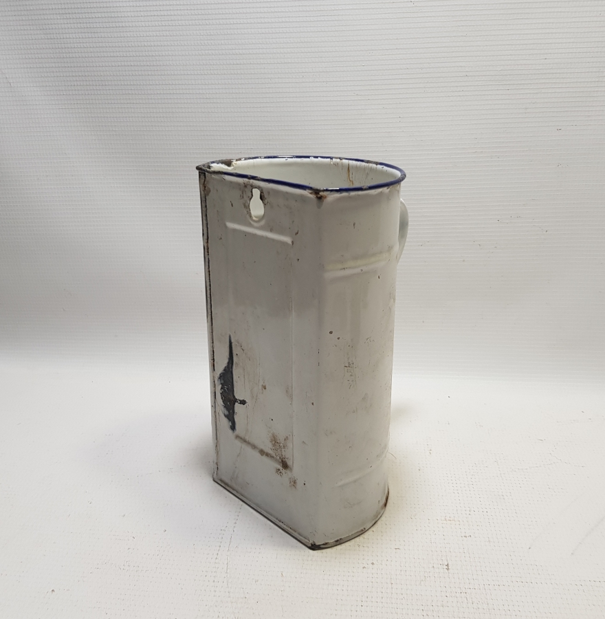 1. DÜNYA SAVAŞI DÖNEMİ ÇEKOSLAVAK YAPIMI ÇOK NADİR EMAYE SERUM ŞİŞESİ