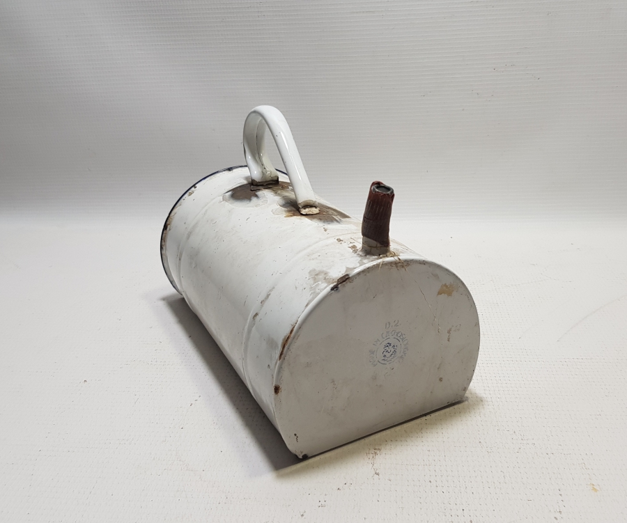 1. DÜNYA SAVAŞI DÖNEMİ ÇEKOSLAVAK YAPIMI ÇOK NADİR EMAYE SERUM ŞİŞESİ