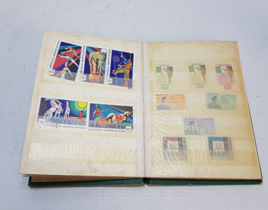 ANTİKA YABANCI PUL ALBÜMÜ