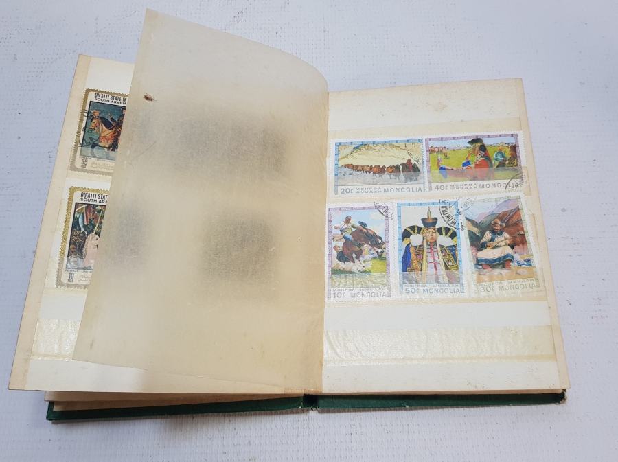 ANTİKA YABANCI PUL ALBÜMÜ