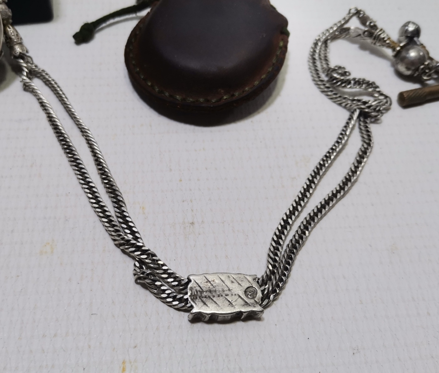 GÜMÜŞ KÖSTEĞİYLE OSMANLI DÖNEMİ GÜMÜŞ KASA CEP SAATİ