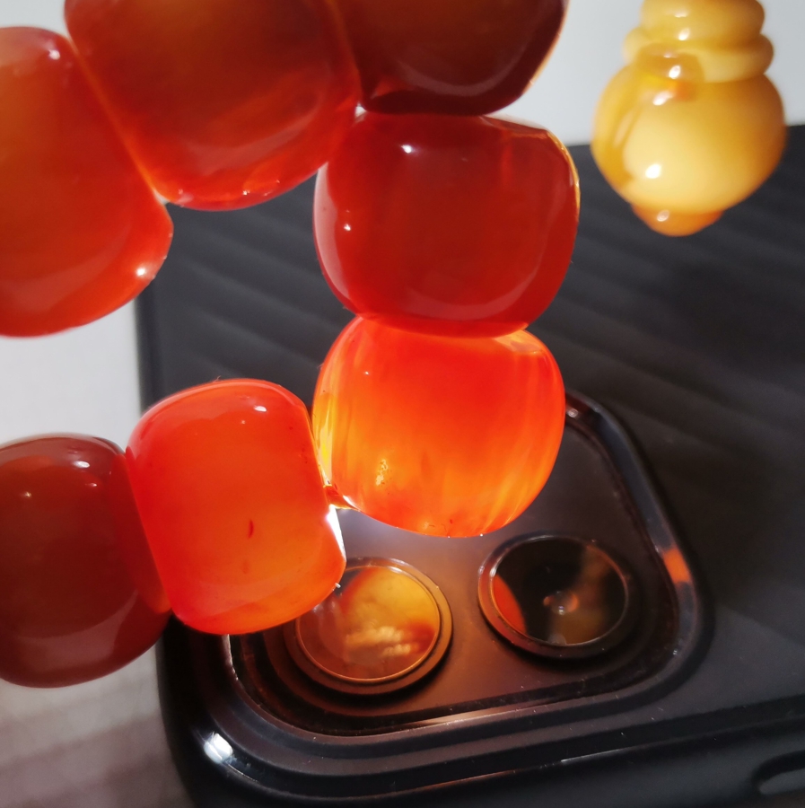 OSMANLI DÖNEMİ SIKMA KEHRİBAR TESPİH