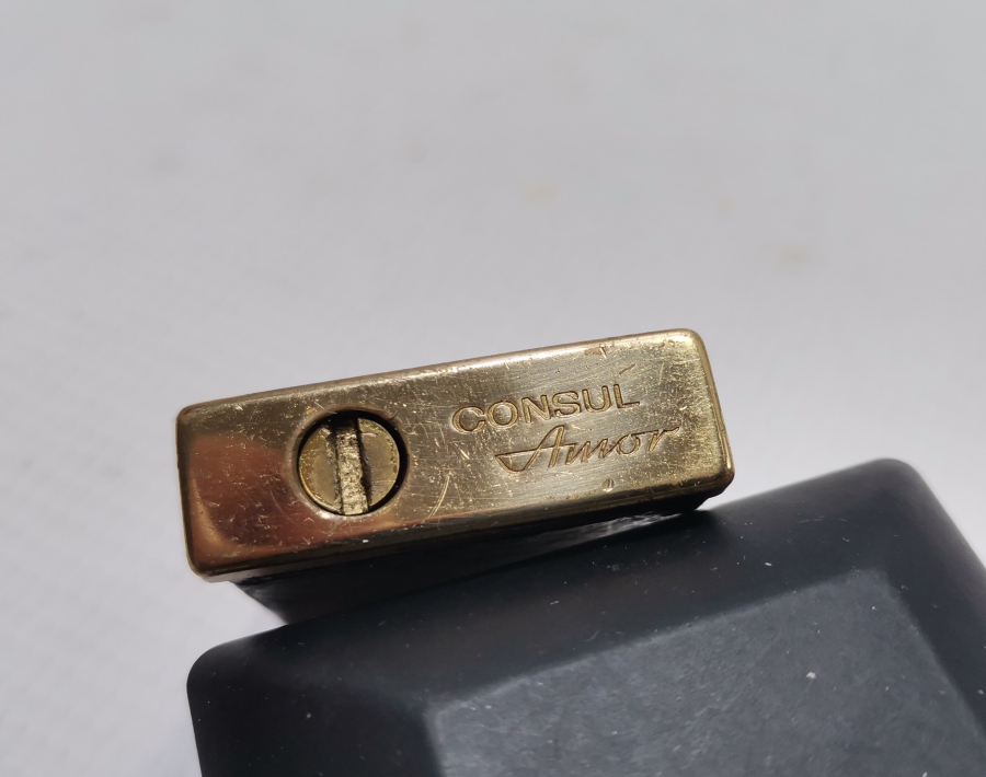 CONSUL MARKA ALTIN KAPLAMA ANTİKA PARFÜM ŞİŞESİ