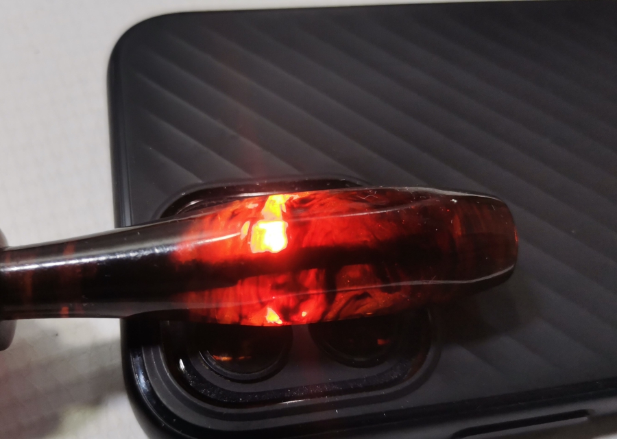 OSMANLI DÖNEMİ SIKMA KEHRİBAR SİGARA AĞIZLIĞI