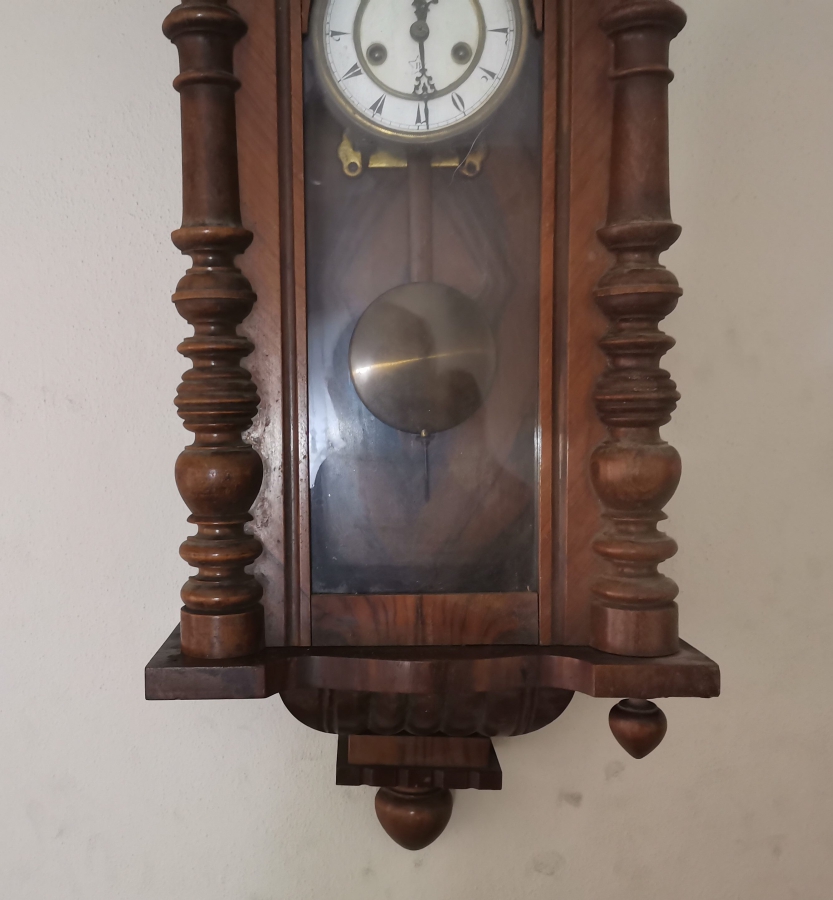 OSMANLI DÖNEMİ BÜYÜK BOY AHŞAP KASA DUVAR SAATİ