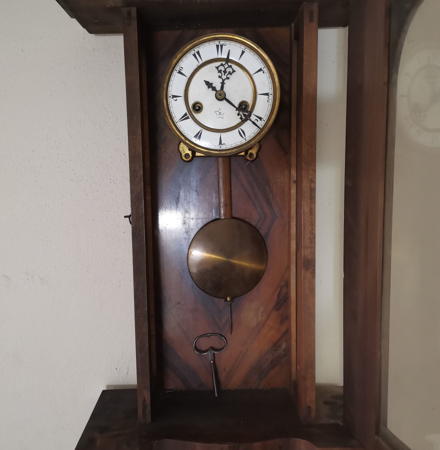 OSMANLI DÖNEMİ BÜYÜK BOY AHŞAP KASA DUVAR SAATİ