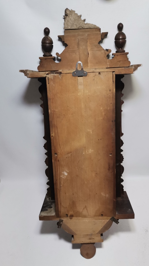 OSMANLI DÖNEMİ BÜYÜK BOY AHŞAP KASA DUVAR SAATİ