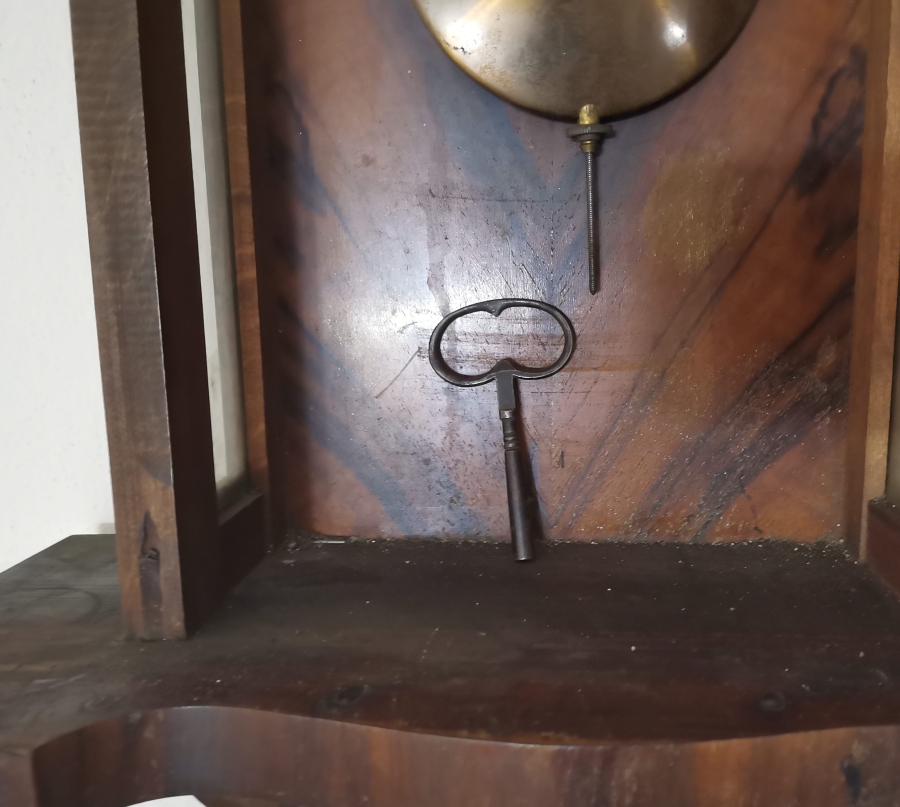 OSMANLI DÖNEMİ BÜYÜK BOY AHŞAP KASA DUVAR SAATİ