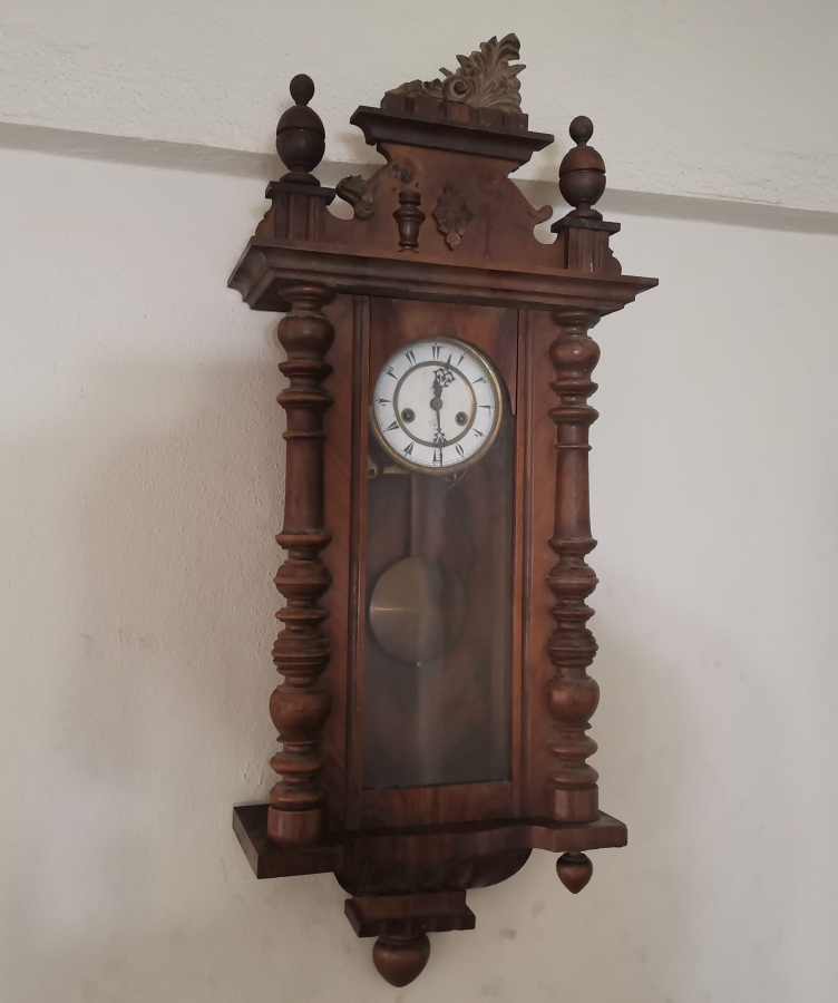 OSMANLI DÖNEMİ BÜYÜK BOY AHŞAP KASA DUVAR SAATİ