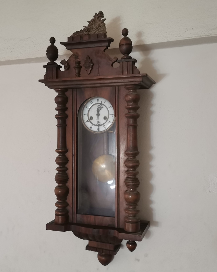 OSMANLI DÖNEMİ BÜYÜK BOY AHŞAP KASA DUVAR SAATİ