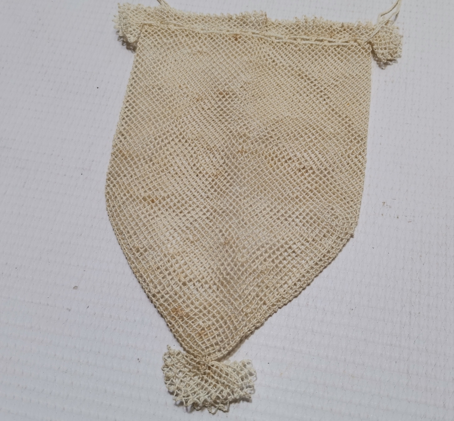 OSMANLI DÖNEMİ İĞNE OYALI İPEK GELİN KESESİ